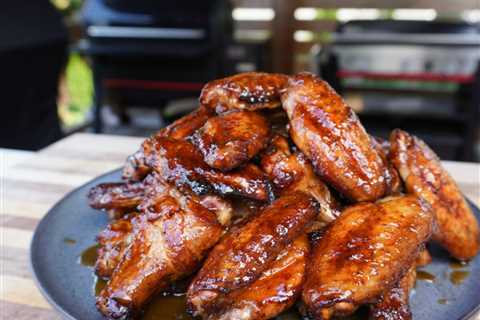 Smoked Maple Bourbon Wings