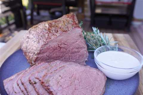 Smoked Bottom Round Roast