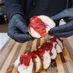 Cranberry Stuffed Turkey Breast