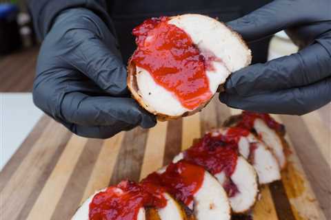 Cranberry Stuffed Turkey Breast