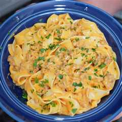 Creamy Italian Sausage Pasta